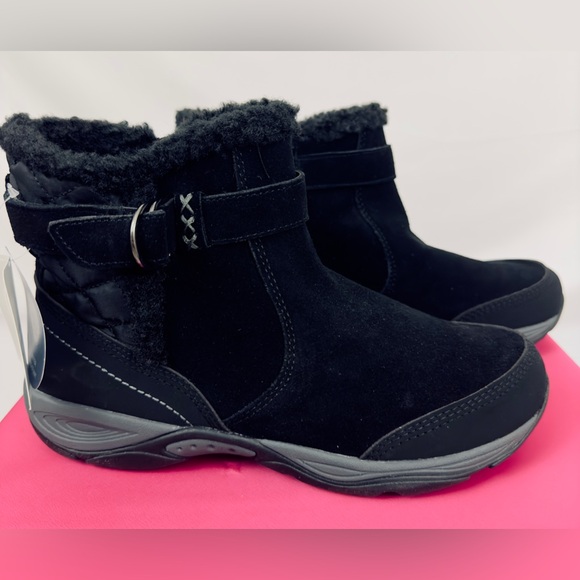 Easy Spirit Womens Elk Suede Cold Weather Shearling Boots Size 9M New wi… - Picture 2 of 13